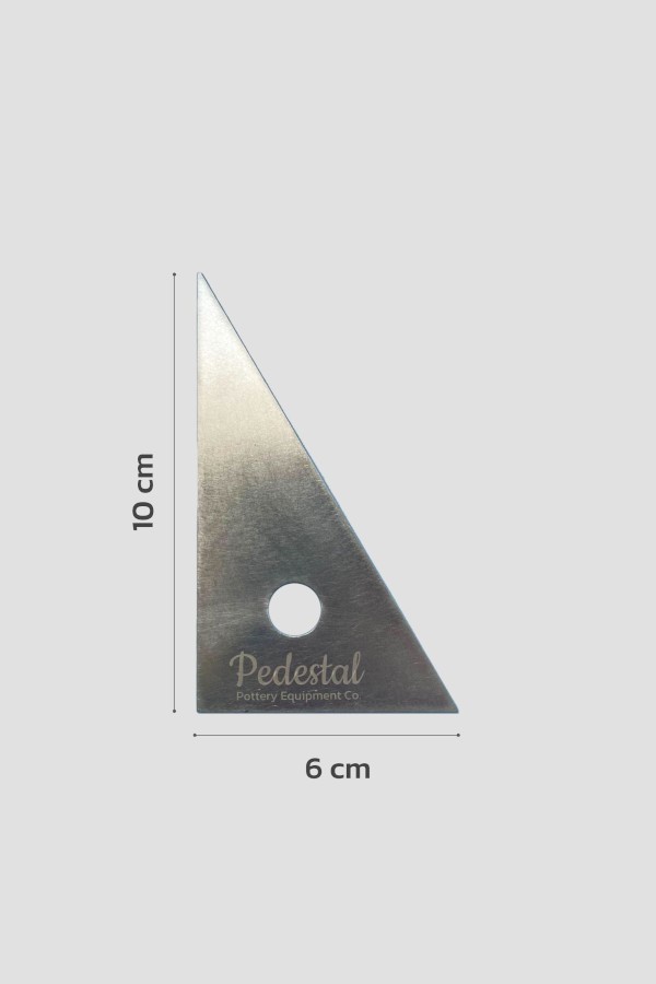 GMTR04Pedestal – sert metal sistre- 6x10,2 cm